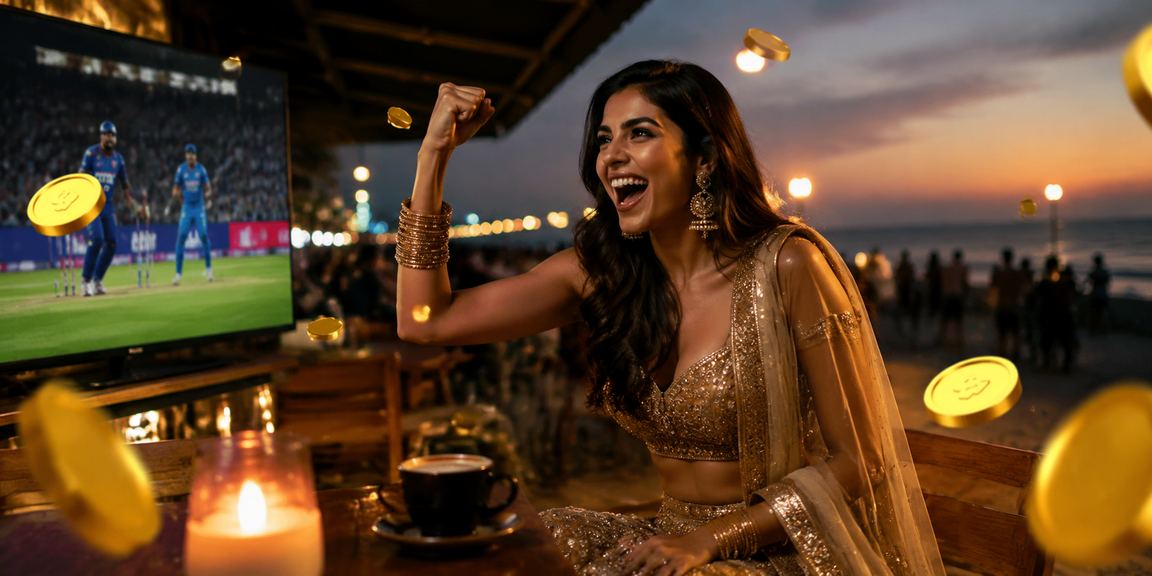 Chennai Marina Beach lively entertainment with casino style players